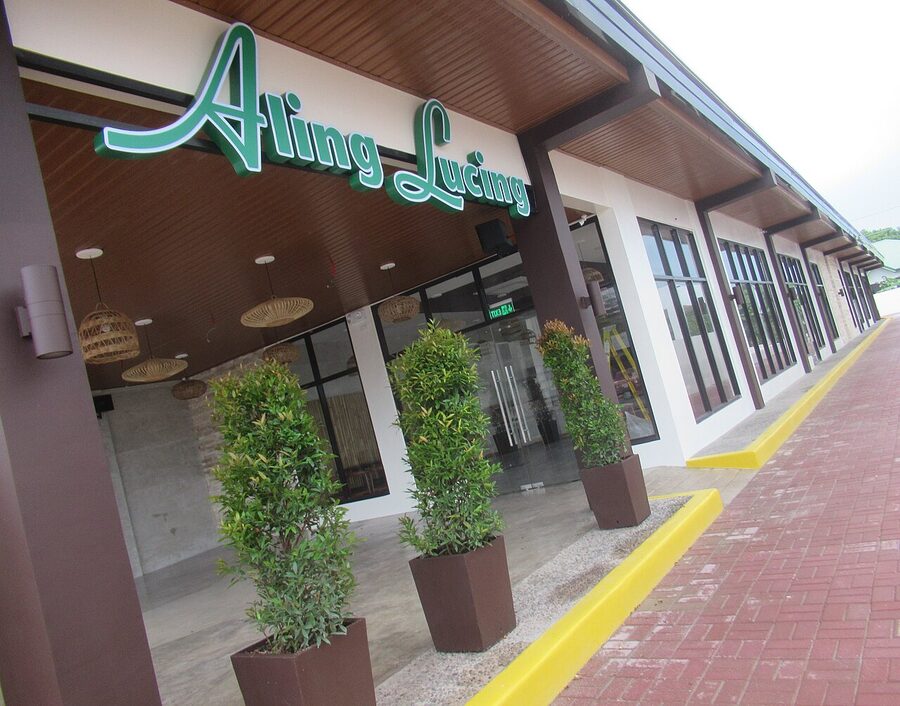 Aling Lucing storefront with green signage in Angeles City Pampanga