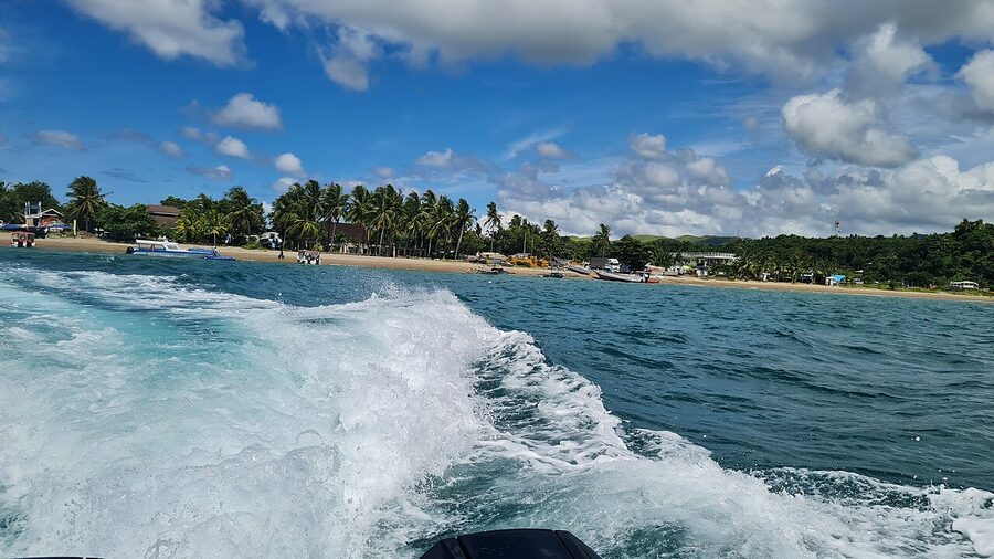 Ferry boat from Caticlan jetty to Boracay