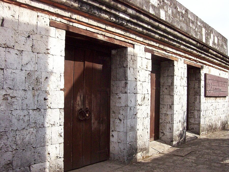 Fort San Pedro coral-stone walls in Cebu City