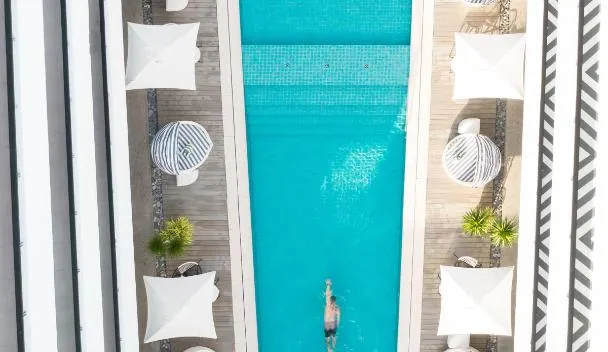 Coast Boracay design hotel exterior and pool