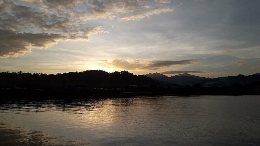 Corregidor Island bay view from the water