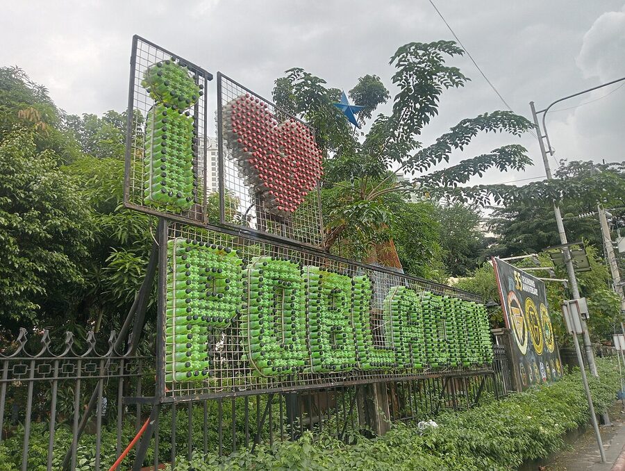 I Love Poblacion marker in Makati City