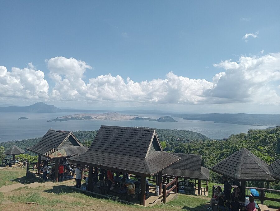 Tagaytay Picnic Grove park overlooking Taal Lake