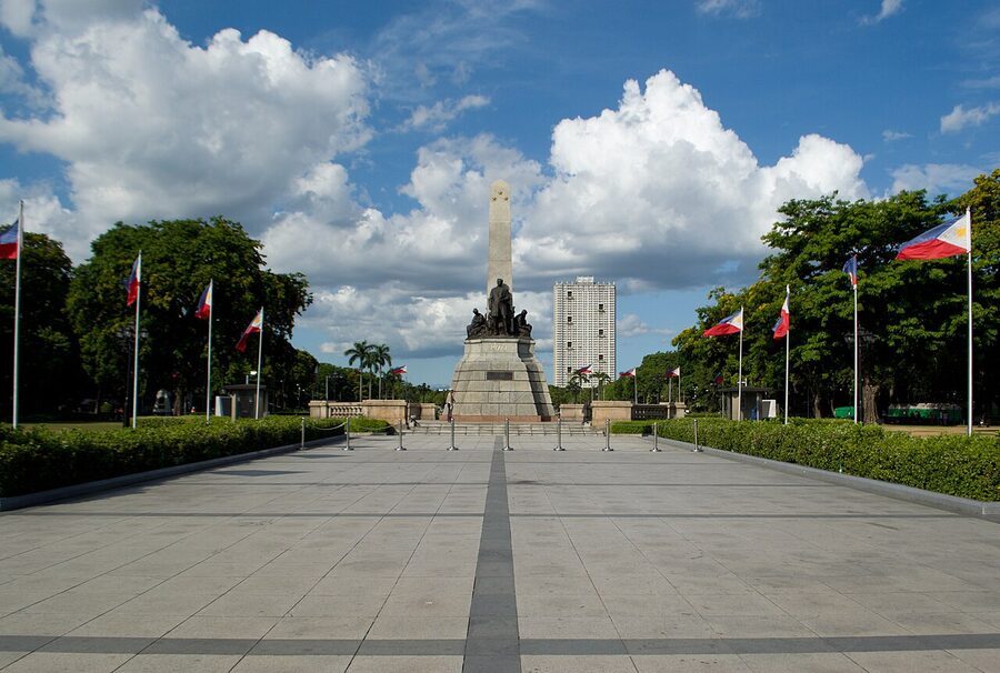 Rizal Monument at Rizal Park, Manila