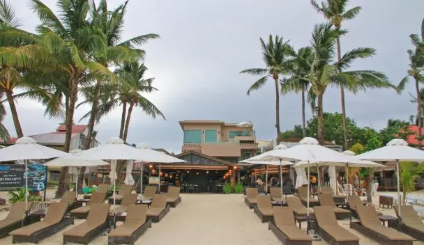 Two Seasons Boracay tropical pool and resort grounds