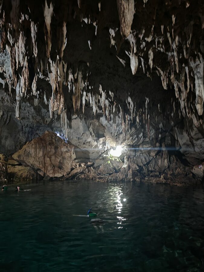 Snorkelling in Hinagdanan Cave Panglao Bohol