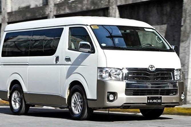 4-hour Private Van Rental in Puerto Princesa - Inside the air-conditioned van