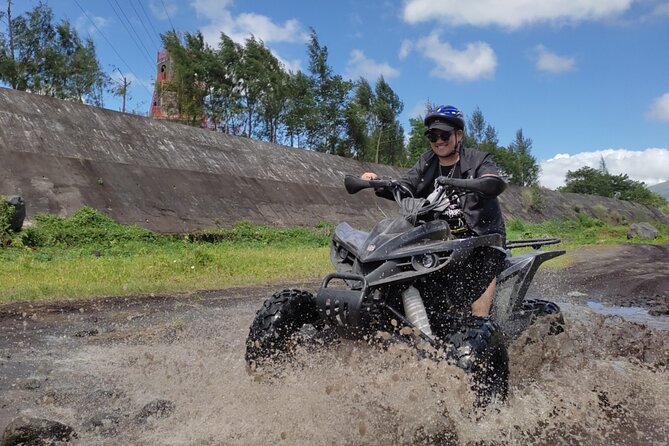 Albay Philippines: Mayon ATV Bicol Adventure with Private Shuttle - Forests, rivers, rice fields, and lava formations