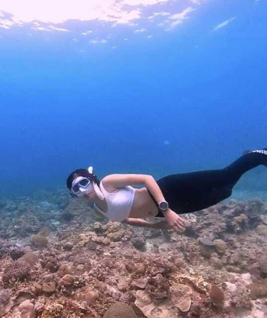 Bantayan Island: Intro Freediving Experience - Equipment, safety diver support, and underwater photos