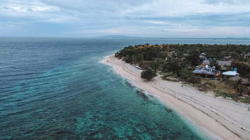 Bohol Balicasag Is Private Tour and Dolphin Watching - Lunch with fish, prawns, chicken, and fruit