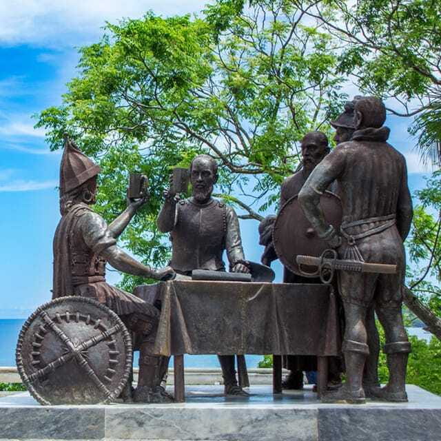 Bohol Choco Tour with Loboc River Lunch (Shared Tour) - The Blood Compact Monument and Baclayon Church