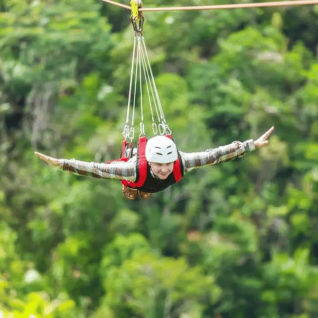 Bohol: Danao Adventure with The Plunge - The Plunge: a 200-meter free fall