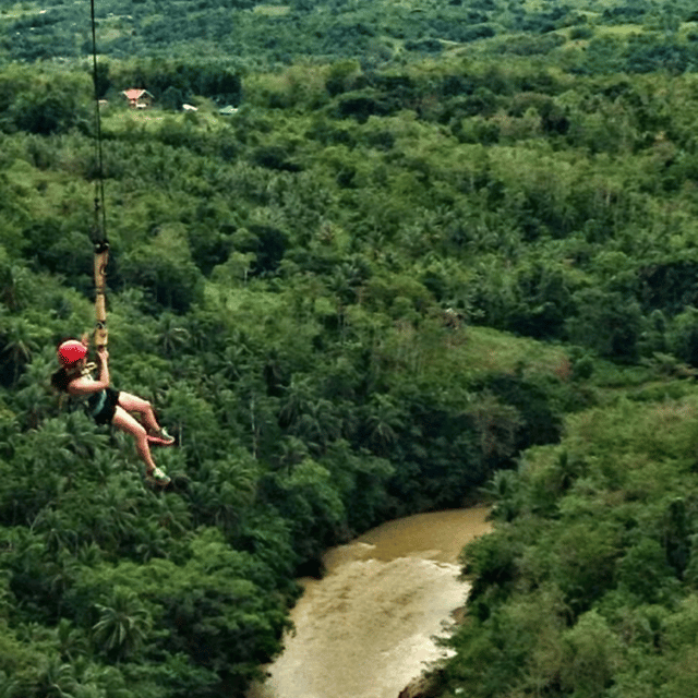 Bohol: Danao Adventure with The Plunge - The zipline and Suislide