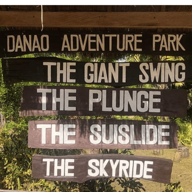 Bohol: Danao Adventure with The Plunge - Giant Swing Solo and the Hamster Wheel