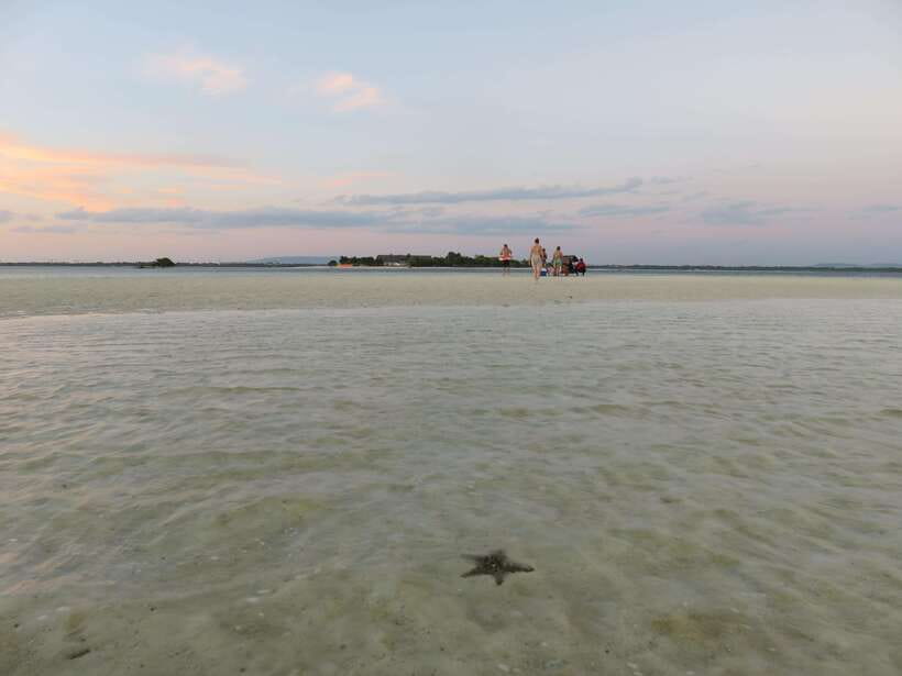 Bohol Virgin Island Sunset Tour - Virgin Island at the softest hour