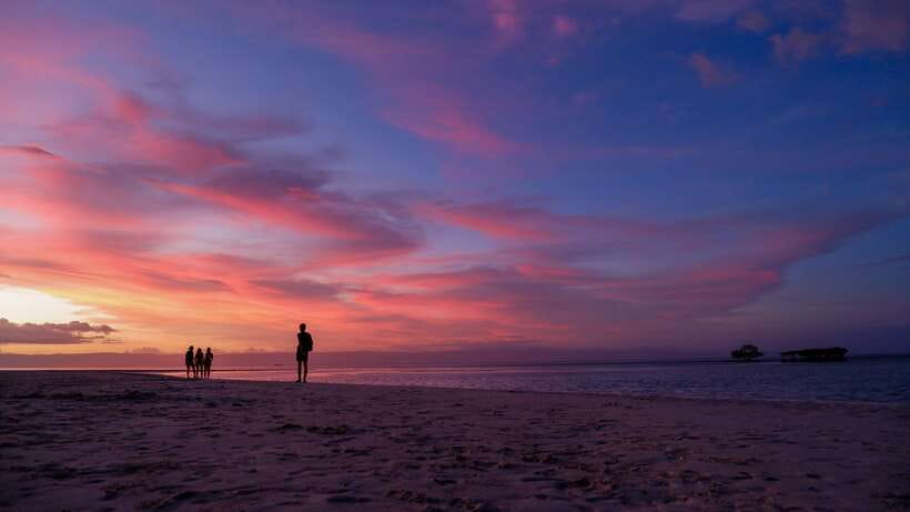 Bohol Virgin Island Sunset Tour - The return boat and evening schedule