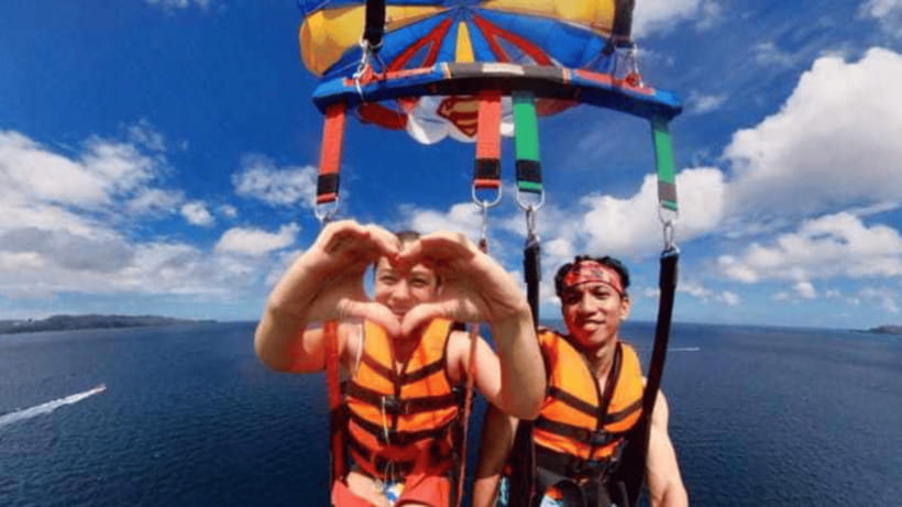 Boracay: 15-Minute Parasailing Adventure - A small group can make the ride easier