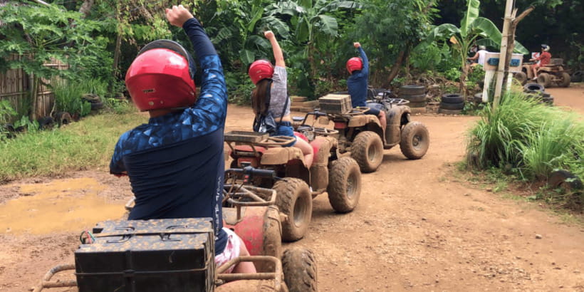 Boracay Atv Mainland Adventure with lunch - River Kayaking, Swimming, and Splash Slides