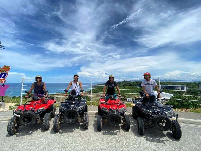 Boracay: ATV NewCoast - Handling the ATV on mixed tracks