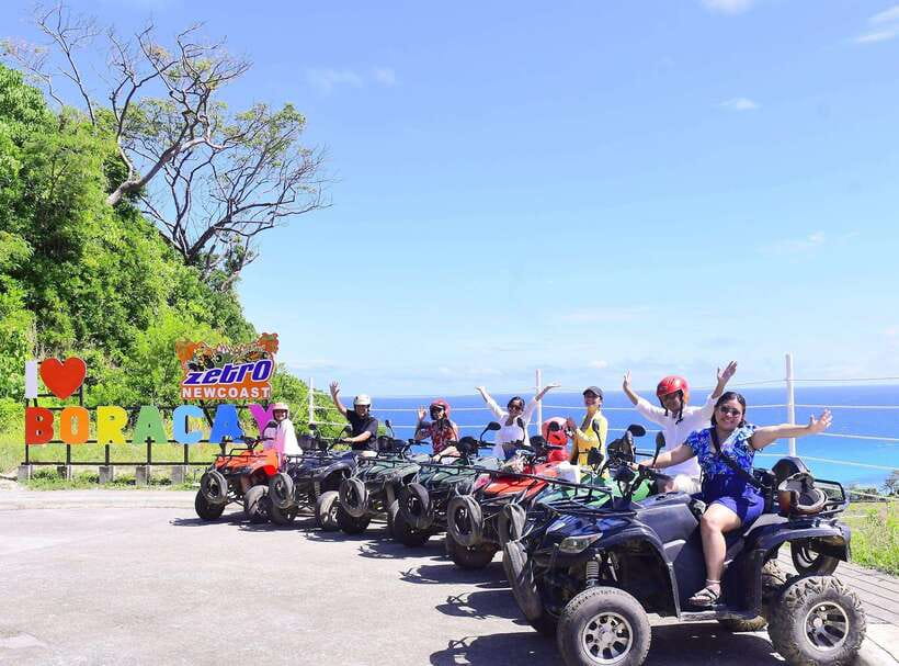 Boracay: ATV NewCoast - The View Deck gives the ride a pause
