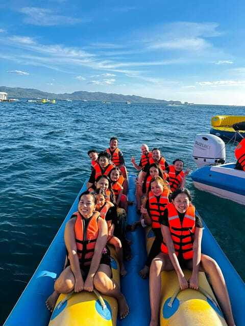 Boracay: Banana Boat Adventure - Returning to Astoria after the ride