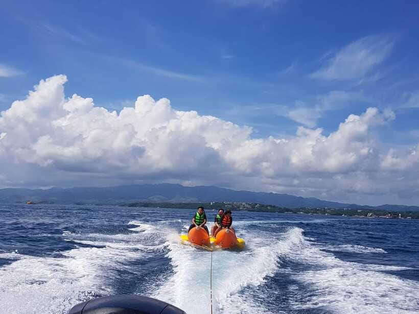 Boracay: Banana Boat Ride Experience - A brief word on the available feedback