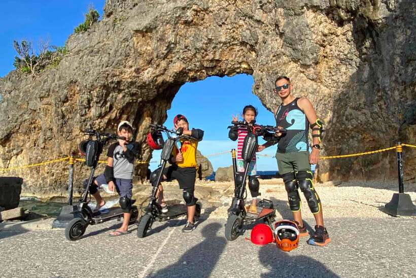 Boracay: Dualtron E-Scooter Ride - The practice session: the part beginners should value