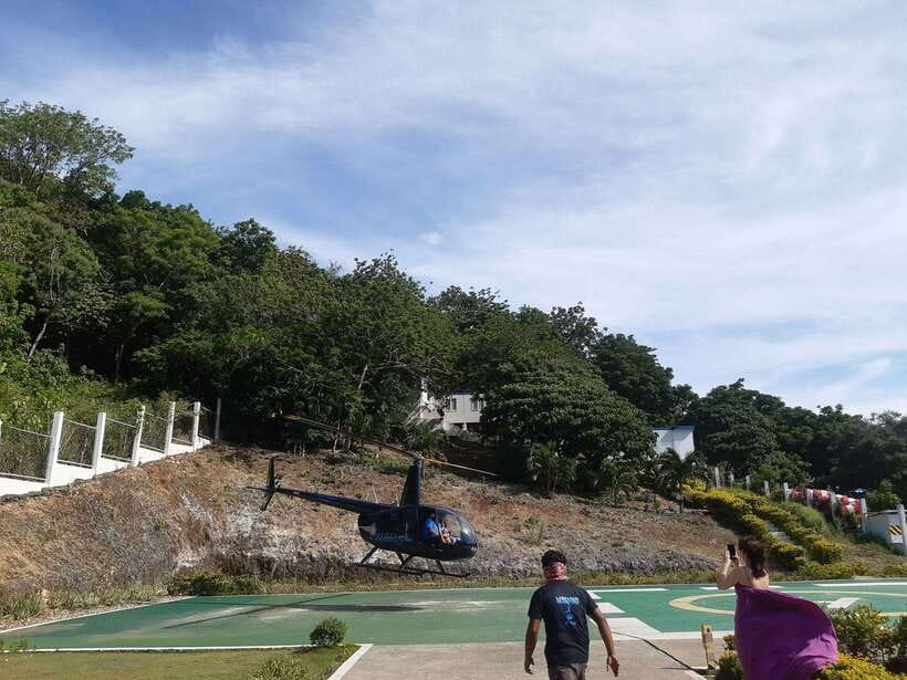 Boracay: Helicopter Tour - The 20-minute VIP Tour to Carabao and Crocodile Island