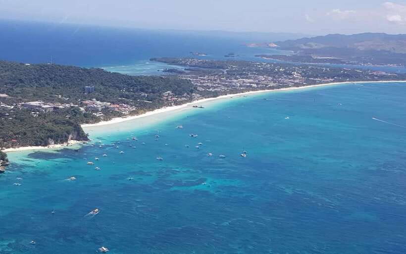 Boracay: Helicopter Tour - Getting from Station 2 to the helipad