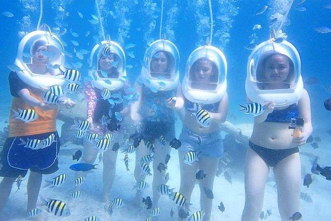 Boracay Island Hopping + Hot Kawa + Parasailing + Helmet Diving - Starting at 8:00 a.m. with a flexible route