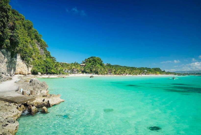 Boracay: Island Hopping with Parasailing Experience - June to November: the Habagat route