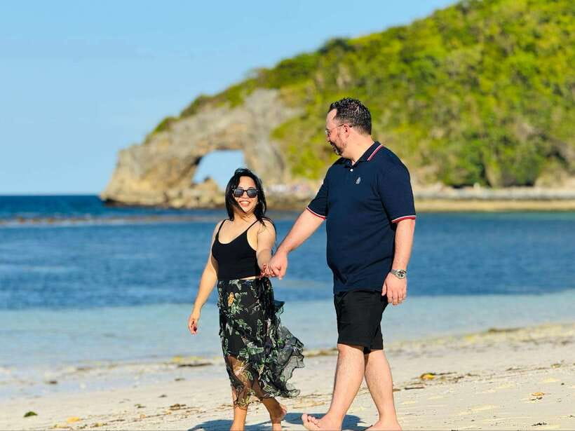 Boracay LandTour Experience (Photoshoot) - Bolabog Beach and the famous coconut tree