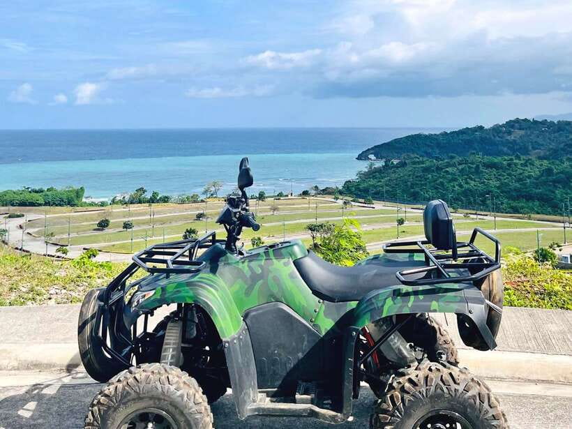 Boracay: Newcoast ATV Tour with Local Guide - The private beach and clear water