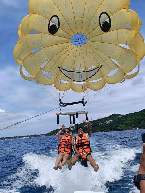 Boracay Parasailing - What the view adds to a beach holiday