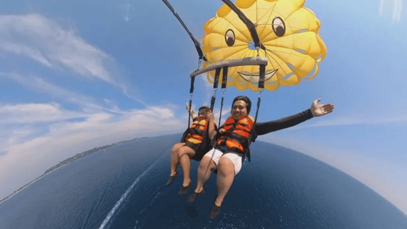 Boracay Parasailing with Insta 360 - Key points at a glance