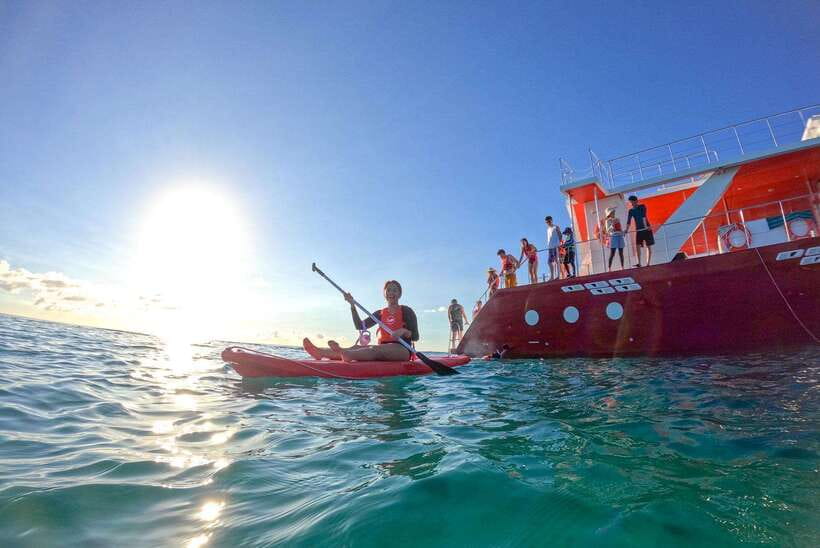 Boracay: Red Whale Party Cruise w/ Snacks & Water Activities - Meeting at Astoria Boracay in Balabag