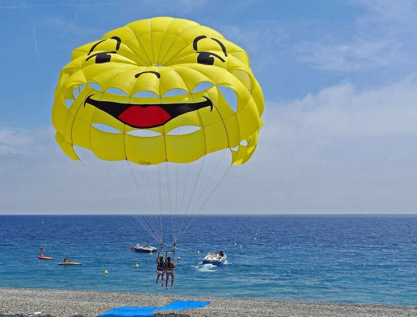 Boracay: Solo or Tandem Parasailing Experience - The flight: a calm view after the initial rush