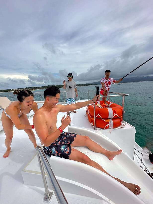 Boracay Sunset Cruise with RedWhale Party Yacht - Astoria Boracay to the RedWhale Yacht
