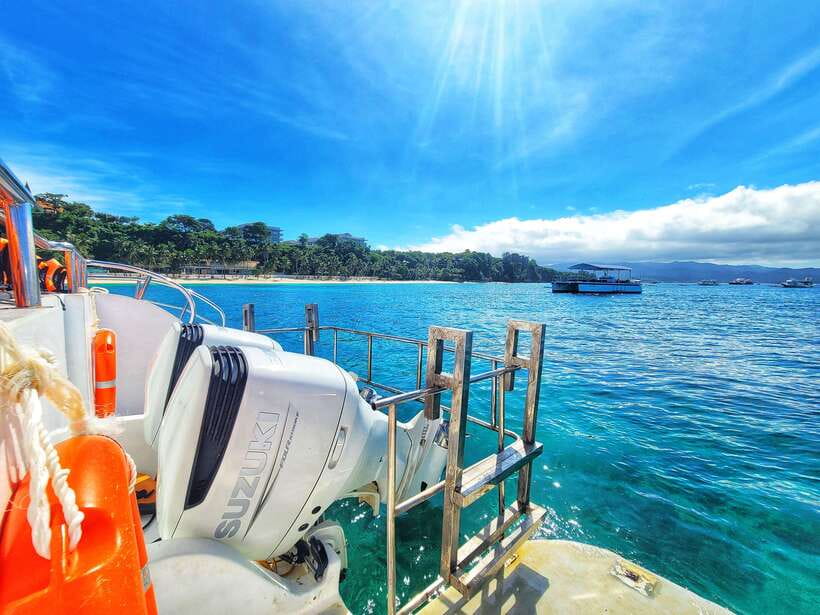 Boracay: Ultimate Party Cruise aboard the Andy World Yacht - Food, fruit, and drinks onboard