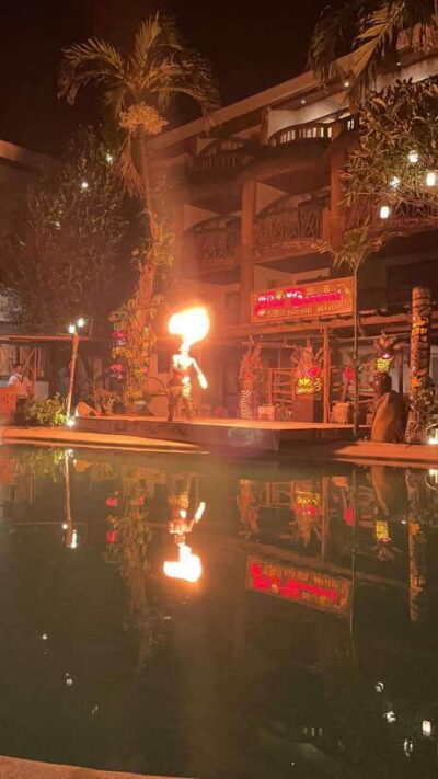 Borocay: Fire Dancing Show at Red Coconut Beach Hotel - Arriving at Red Coconut Beach Hotel