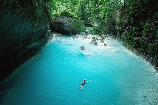 Canyoneering in Kawasan Badian Tour with Lunch & Transportation - Safety gear and guide support in the water