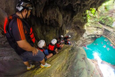 Canyoneering in Kawasan Badian Tour with Lunch & Transportation - Reaching Kawasan Falls after four hours