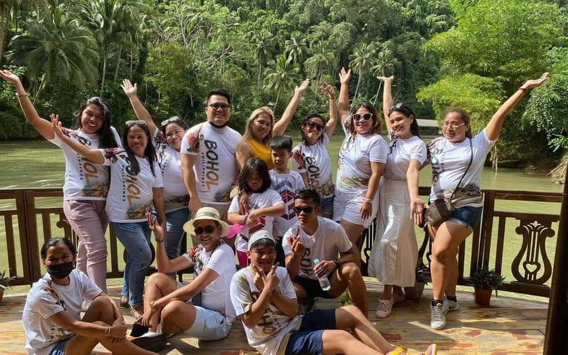 Cebu: Bohol Countryside and Loboc River Cruise Day Tour - From your Cebu hotel to Tagbilaran