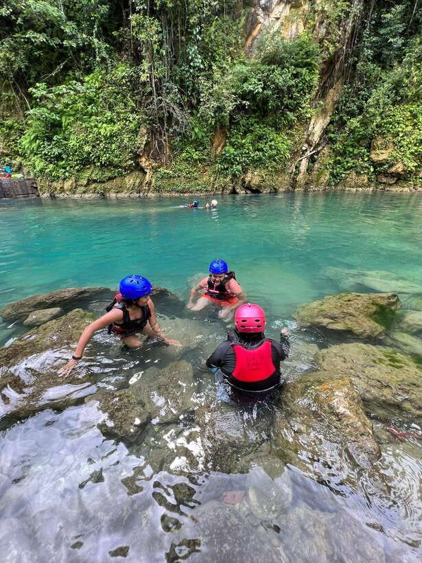 CEBU: Canyoneering Adventure at Kawasan Falls with Lunch - Rappels, Slides, and Pool Jumps