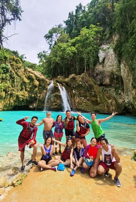 Cebu: Dao, Inambakan, Kawasan and Mantayupan Waterfalls Trip - Kawasan Falls brings the famous turquoise water