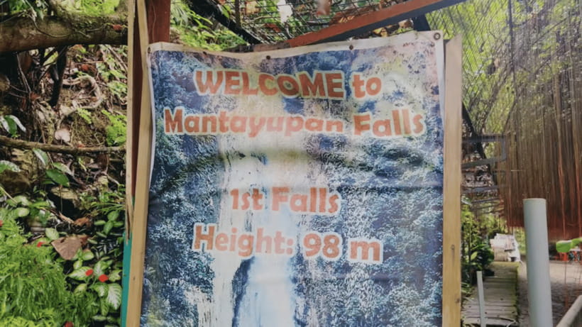 Cebu: Inambakan, Kawasan, and Mantayupan Falls Day Trip - Mantayupan Falls: a tall cascade and a calmer finish