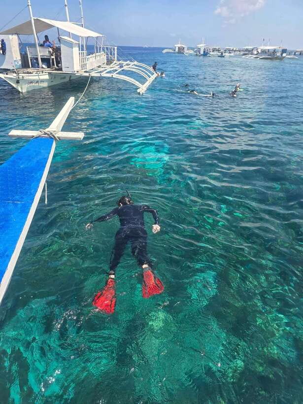 Cebu Island Hopping with Lunch - Leaving Cebu for the Mactan islands