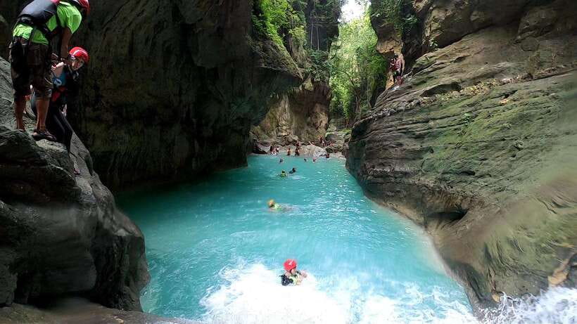 Cebu Moalboal Adventure Combo: Snorkel & Canyoneering +Lunch - What the $166 price includes