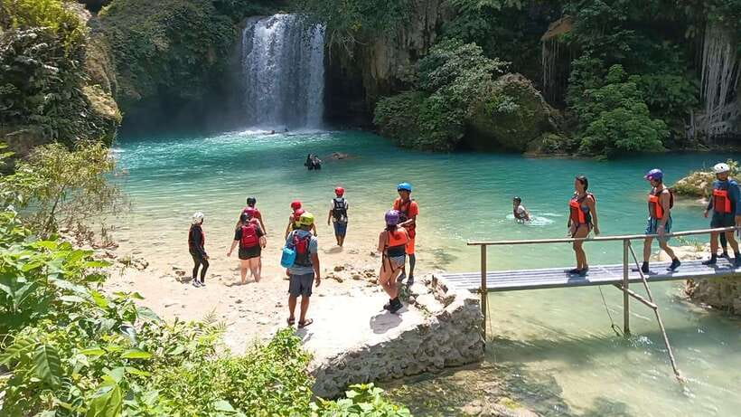Cebu Moalboal Adventure Combo: Snorkel & Canyoneering +Lunch - The pre-dawn hotel pickup from Cebu or Mactan