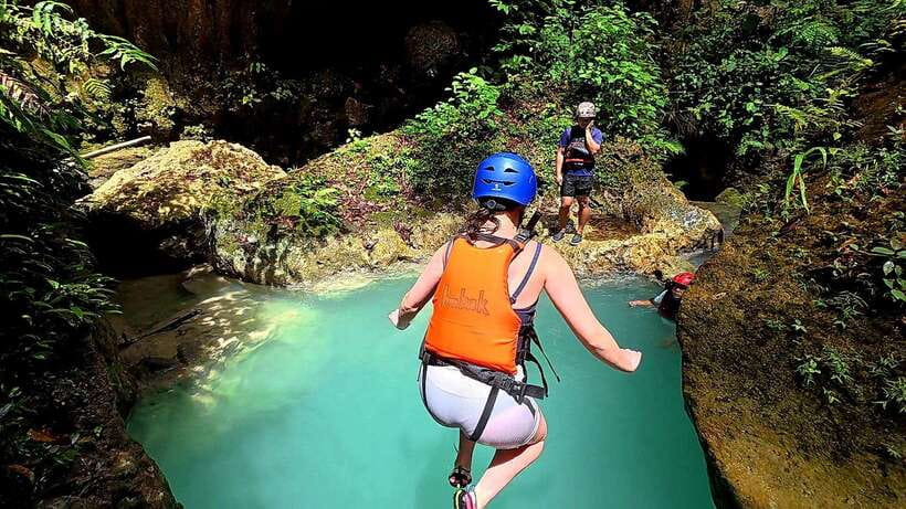 Cebu: Moalboal Sardine Run & Kawasan Falls Canyoneering - Turtle Point and the coral garden